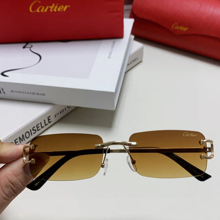 CARTIER 26S RECTANGULAR FRAME IN METAL 443359