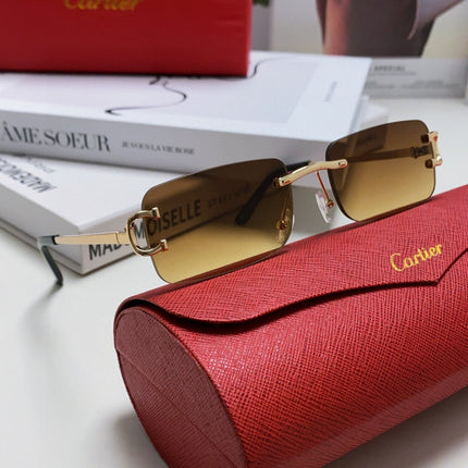 CARTIER 26S RECTANGULAR FRAME IN METAL 443359