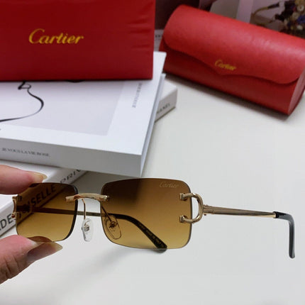 CARTIER 26S RECTANGULAR FRAME IN METAL 443359