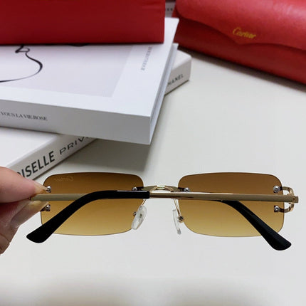 CARTIER 26S RECTANGULAR FRAME IN METAL 443359