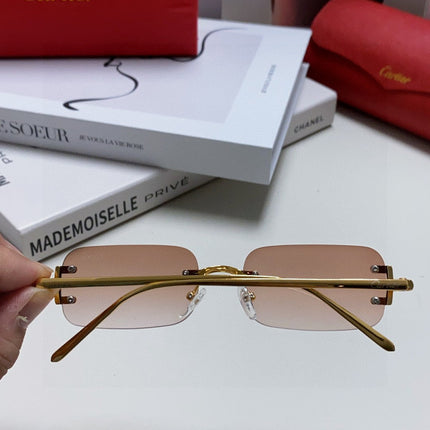 CARTIER 26S GEOMETRIC HEXAGONAL FRAME IN METAL 443362