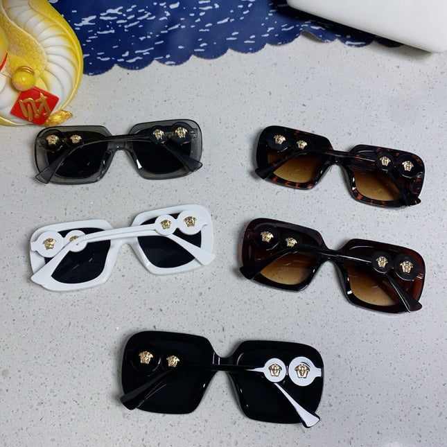 MEDUSA BIGGIE MAXI SQUARE FRAME SUNGLASSES 587283 IN ACETATE