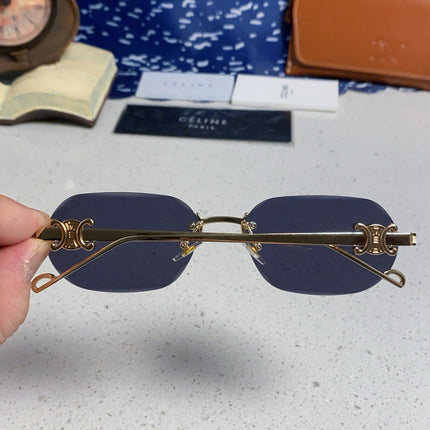 CELINE 26S POLYGONAL FRAME IN METAL 493101