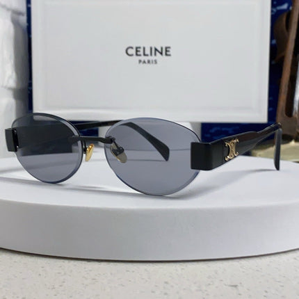 CELINE 26S RIMLESS OVAL FRAME IN METAL 493102