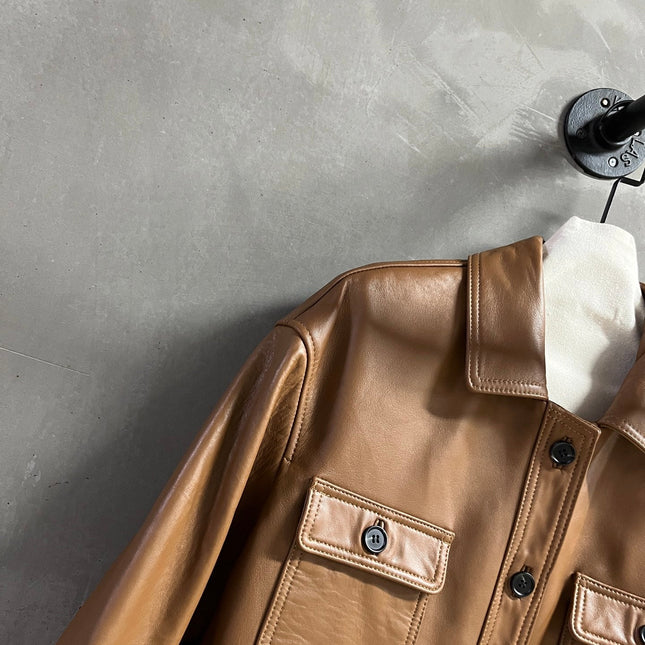 YSL 25S LEATHER JACKET STYLE 221