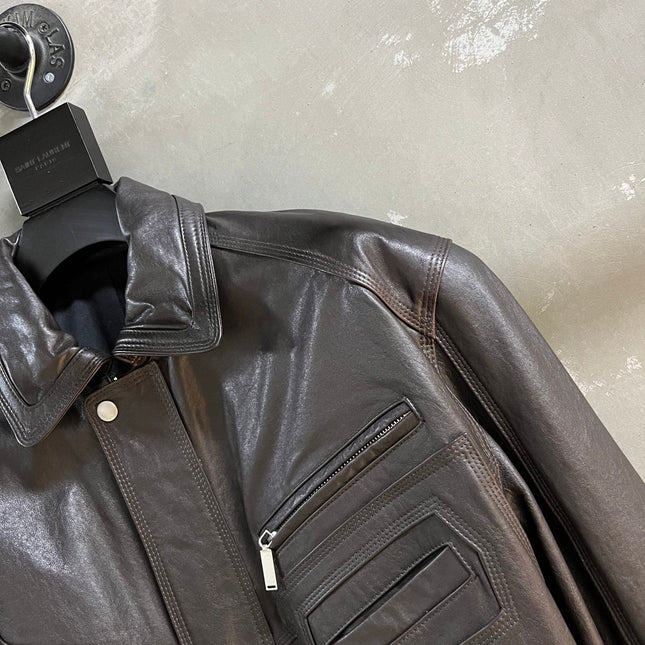 YSL 25S LEATHER JACKET STYLE 220