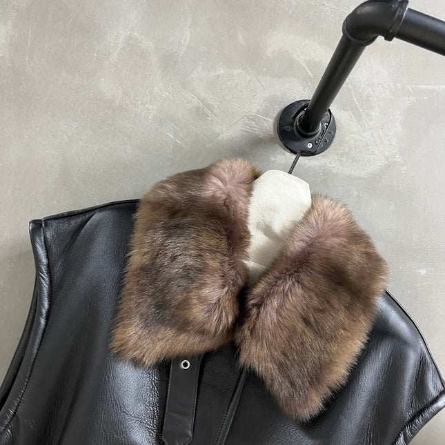 YSL 25S LEATHER VEST STYLE 144