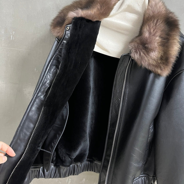 YSL 25S LEATHER JACKET STYLE 143