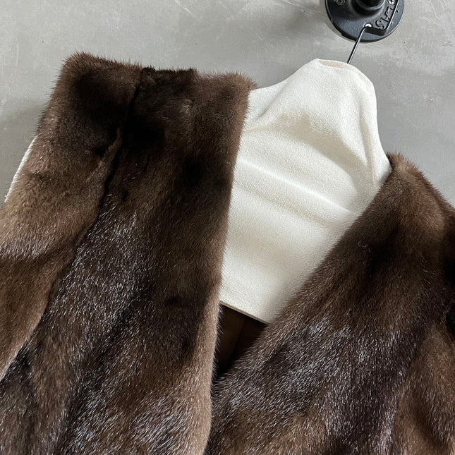 MIUMIU FUR VEST STYLE 684