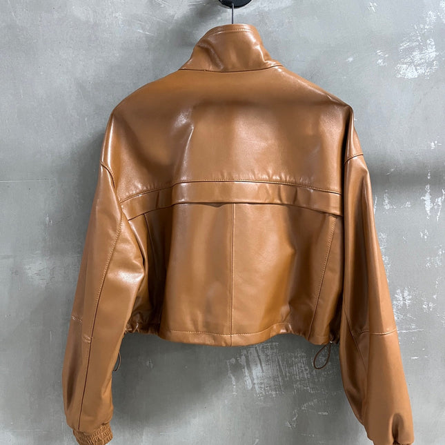 PRADA 26S LEATHER JACKET 1120