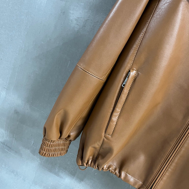 PRADA 26S LEATHER JACKET 1118