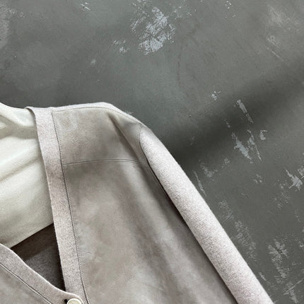 LORO PIANA 26S V-NECK KNIT CARDIGAN 883