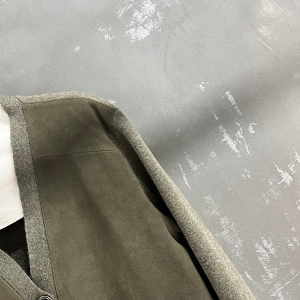 LORO PIANA 26S V-NECK KNIT CARDIGAN 881