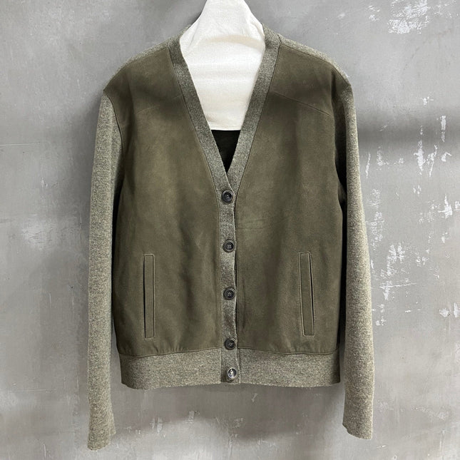LORO PIANA 26S V-NECK KNIT CARDIGAN 881