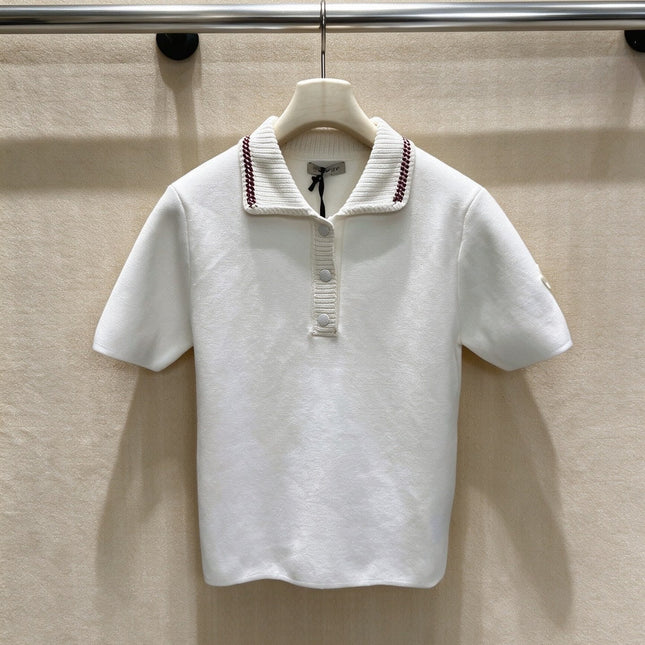 MONCLER 26S KNIT POLO SHIRT 665