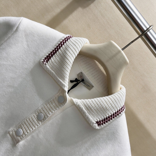 MONCLER 26S KNIT POLO SHIRT 665