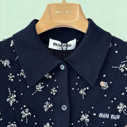 MIUMIU 26S POLO CARDIGAN 1560