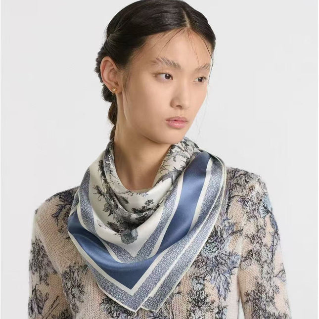 DIOR 26S SCARF 90CM IN SILK 304189