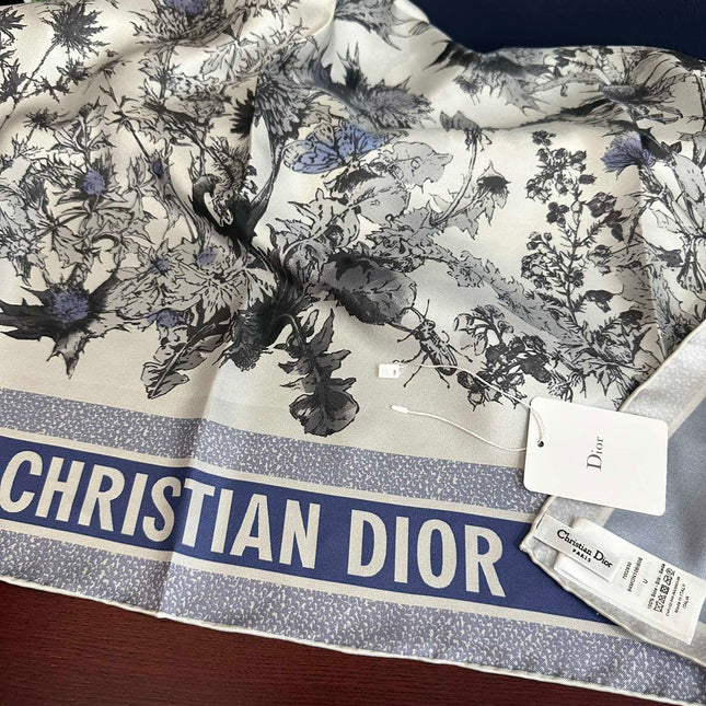 DIOR 26S SCARF 90CM IN SILK 304189