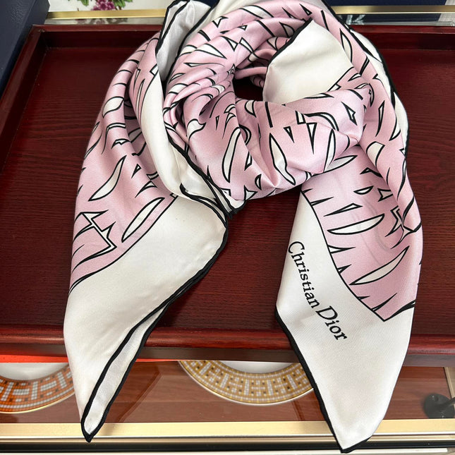 DIOR 26S SCARF 90CM IN SILK 307334