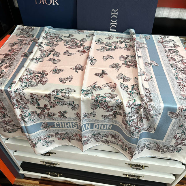 DIOR 26S SCARF 90CM IN SILK 295706
