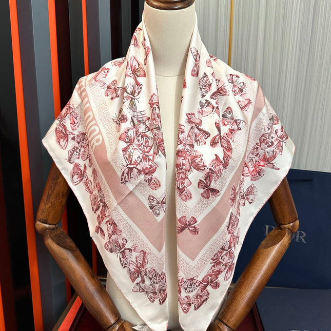 DIOR 26S SCARF 90CM IN SILK 295707
