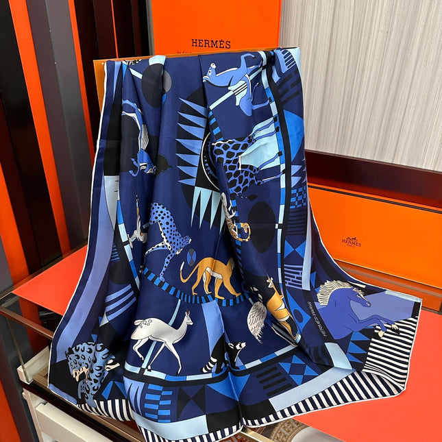 HERMES 26S SCARF 90 IN SILK 303330
