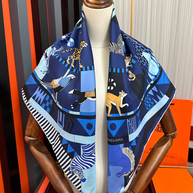 HERMES 26S SCARF 90 IN SILK 303330