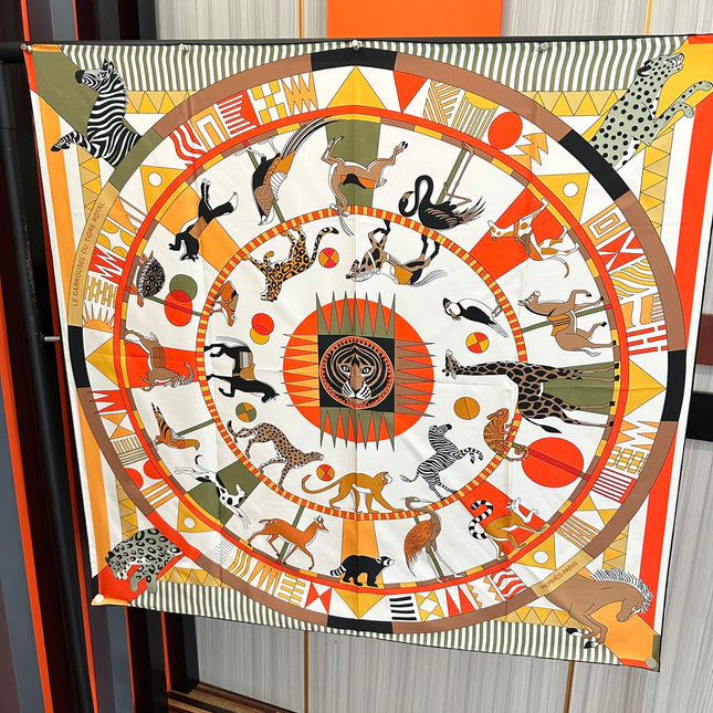HERMES 26S SCARF 90 IN SILK 303331