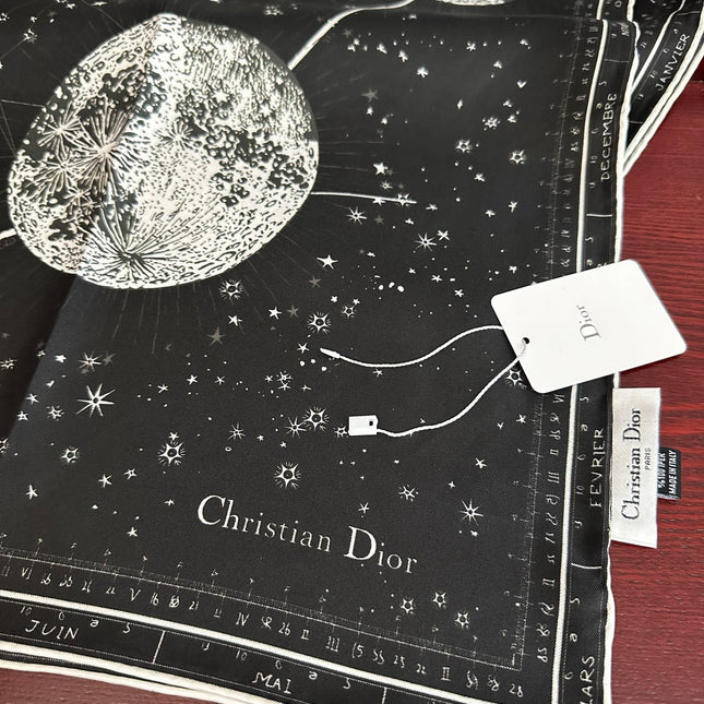 DIOR 26S SCARF 90CM IN SILK 303323