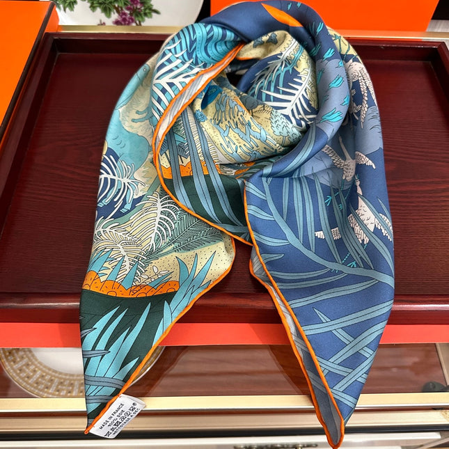 HERMES 26S SCARF 90 IN SILK 304198