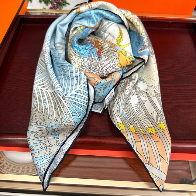 HERMES 26S SCARF 90 IN SILK 304199