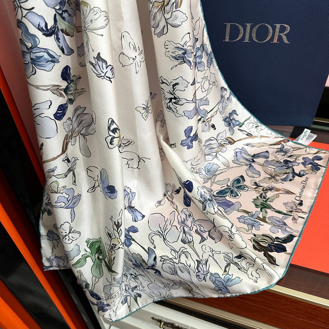 DIOR 26S SCARF 90CM IN SILK 304667
