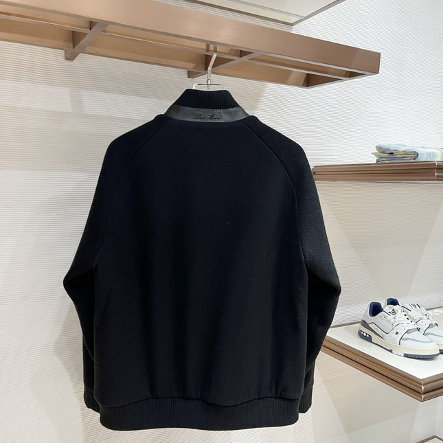 BRUNELLO CUCINELLI JACKET IN BLACK WOOL