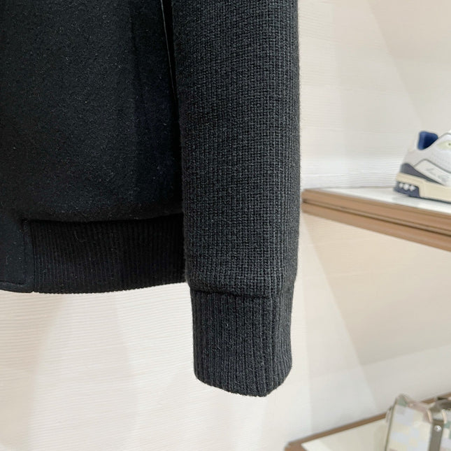BRUNELLO CUCINELLI JACKET IN BLACK WOOL