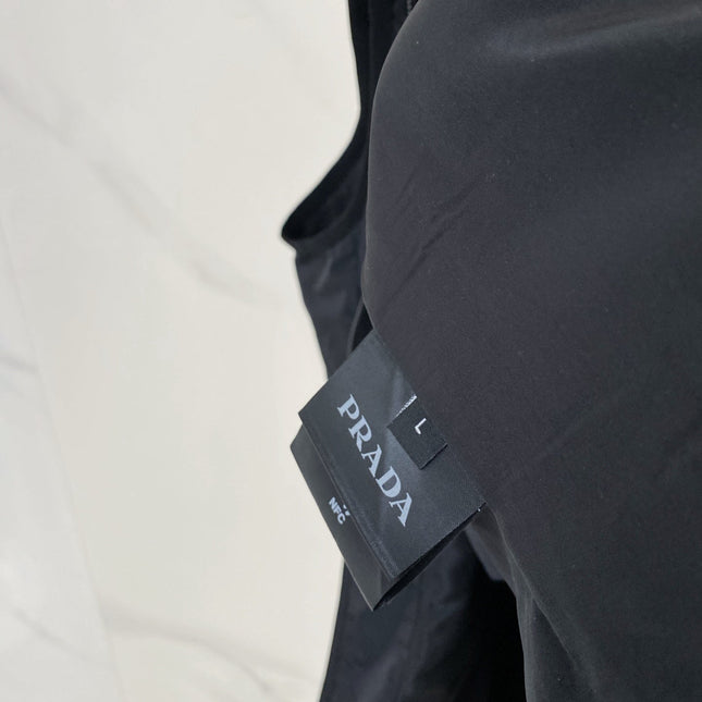 PRADA 26S SLEEVELESS HOODED JACKET 786