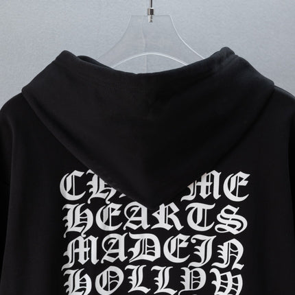 CHROME HEARTS 26S ZIP-UP HOODED SWEATSHIRT 030