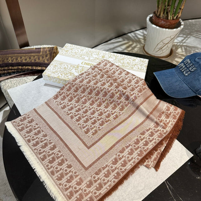 DIOR 26S SCARF 140CM IN CASHMERE 280065