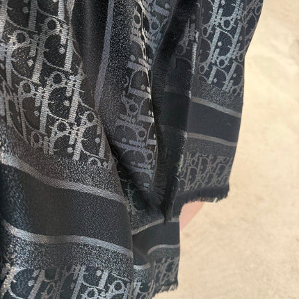 DIOR 26S SCARF 140CM IN SILK & CASHMERE 262319