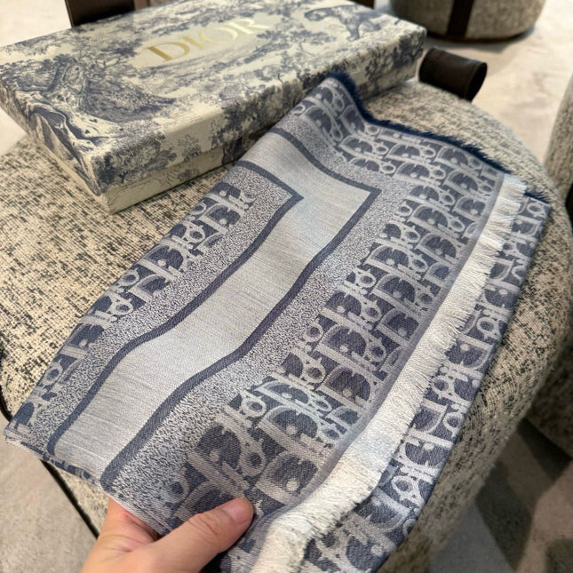 DIOR 26S SCARF 140CM IN SILK 299993