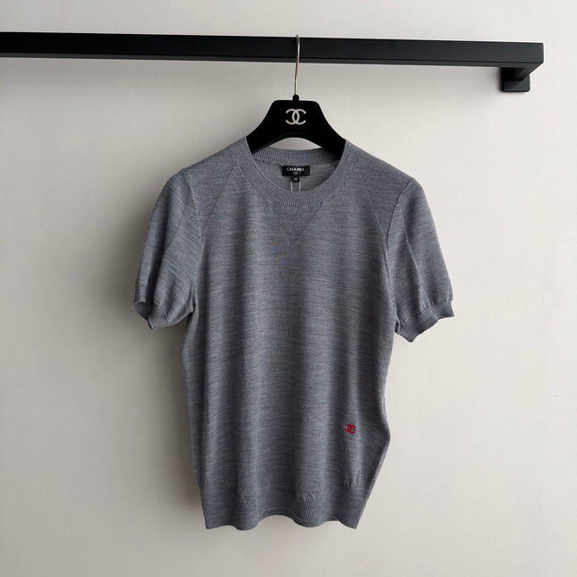 CHANEL 26S SHORT-SLEEVE KNIT TOP 917