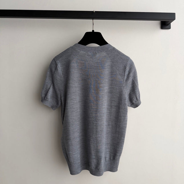 CHANEL 26S SHORT-SLEEVE KNIT TOP 917
