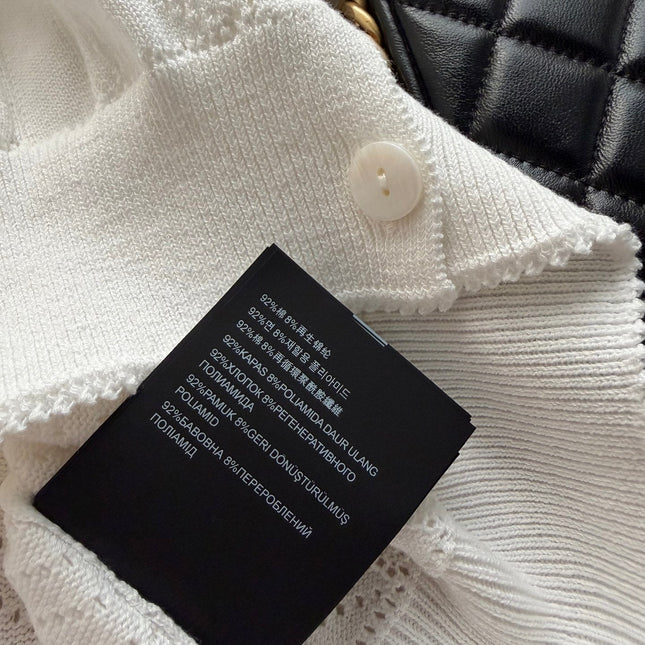 PRADA 26S SHORT-SLEEVED SWEATER STYLE 875