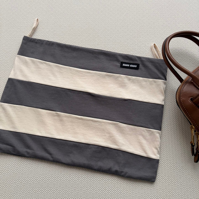MIUMIU 26S STRIPED BANDEAU TOP STYLE 1115