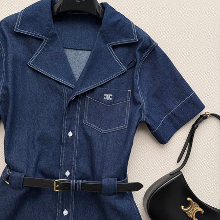 CELINE 26S DENIM DRESS 314