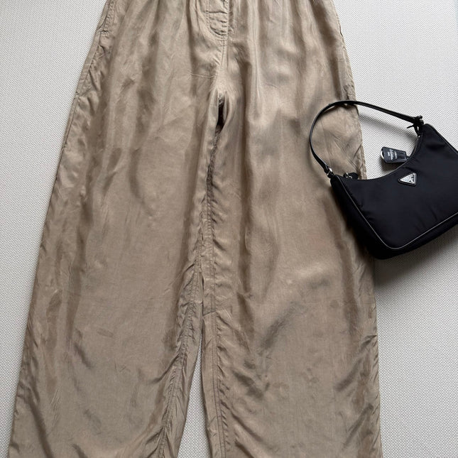 PRADA 26S WIDE-LEG PANTS STYLE 952