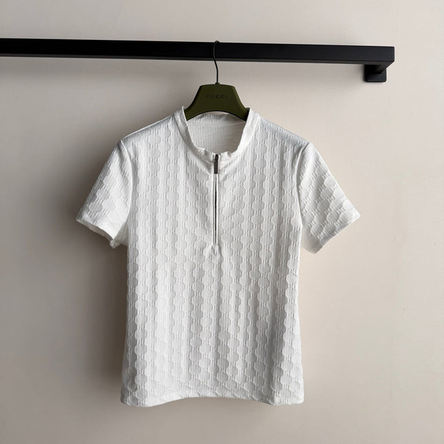 GUCCI 26S SHORT-SLEEVE KNIT T-SHIRT 472