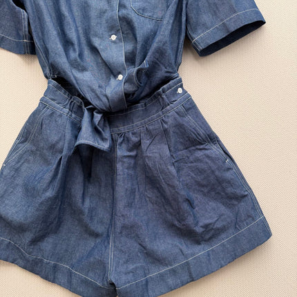 PRADA 26S DENIM JUMPSUIT 1102