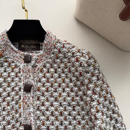LORO PIANA 26S KNIT CARDIGAN JACKET 894