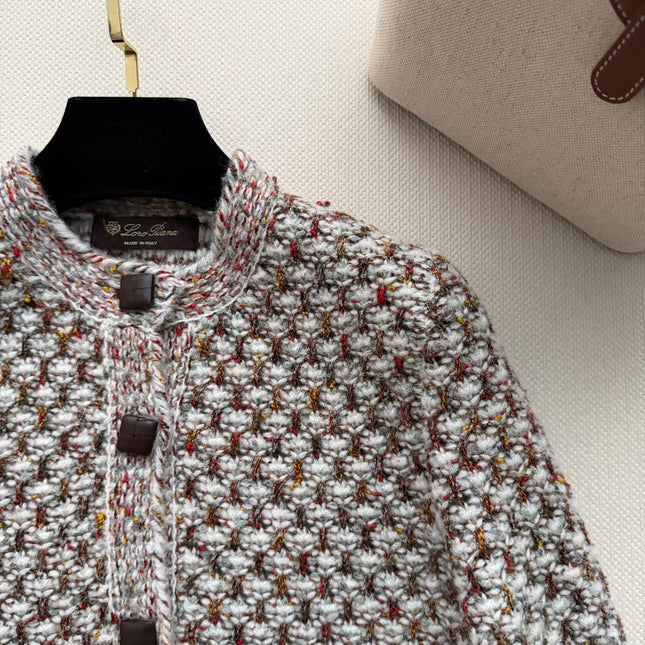 LORO PIANA 26S KNIT CARDIGAN JACKET 894